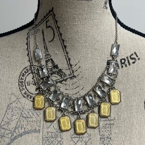 Vintage Chunky Stone Necklace!
